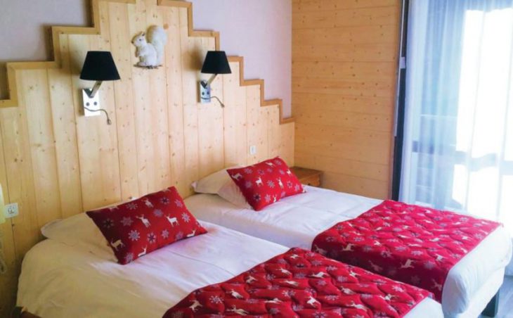 Hotel Soly, Morzine, Twin Bedroom